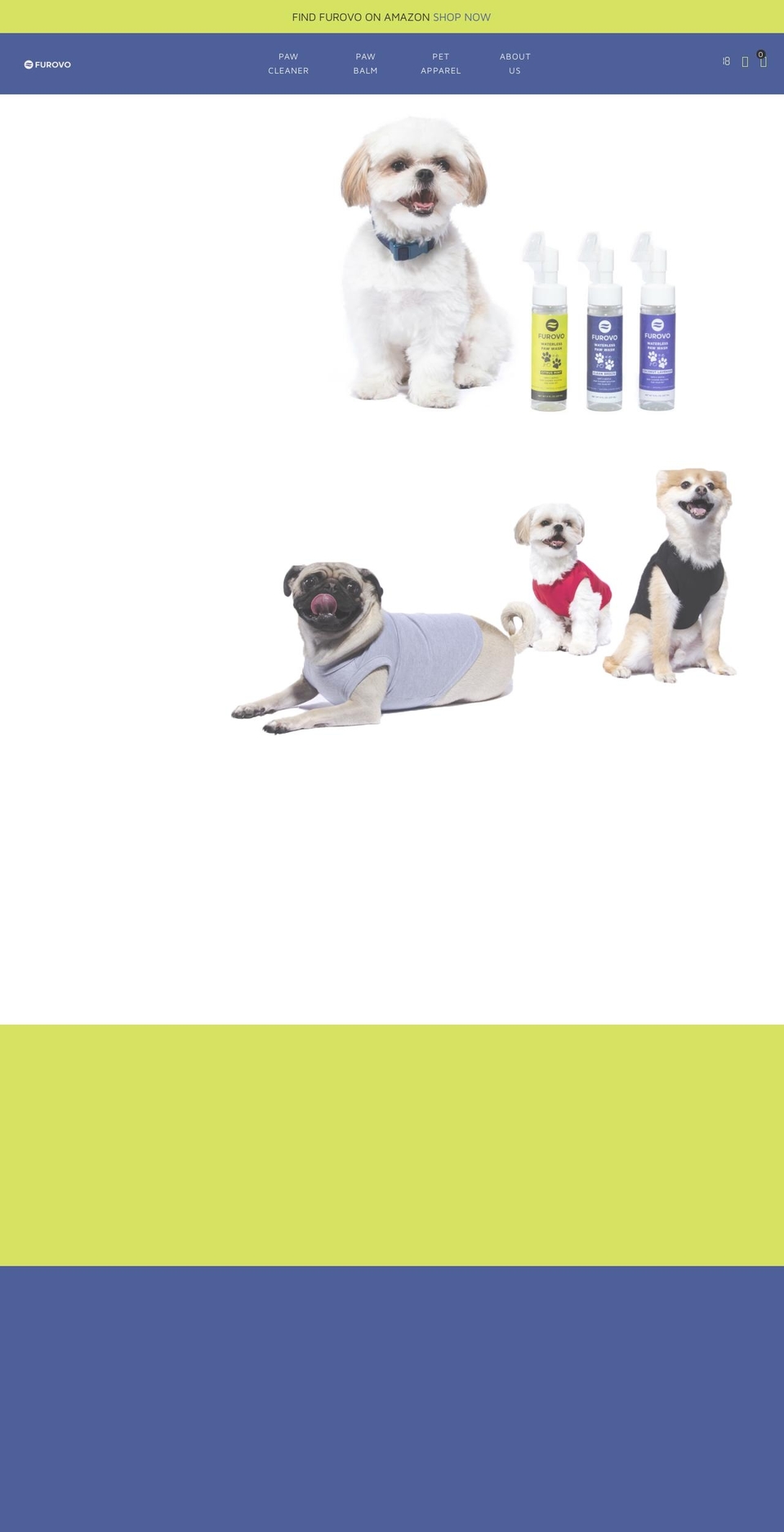 furovo.com shopify website screenshot