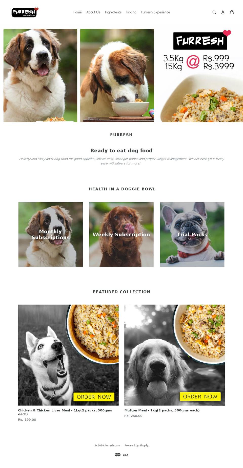furresh.com — Shopify storefront screenshot