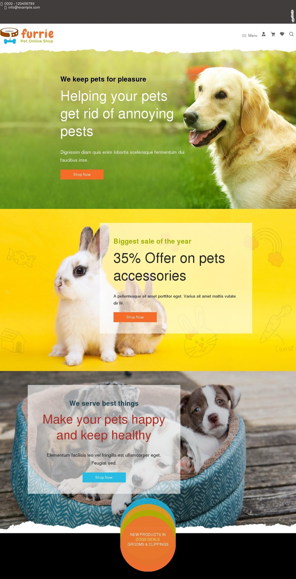 Framework-june-- Shopify theme site example furrie-theme.myshopify.com