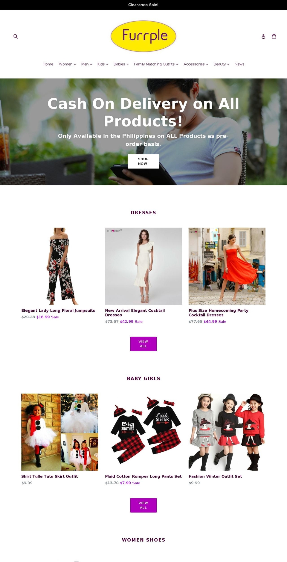 furrple.com — Shopify storefront screenshot