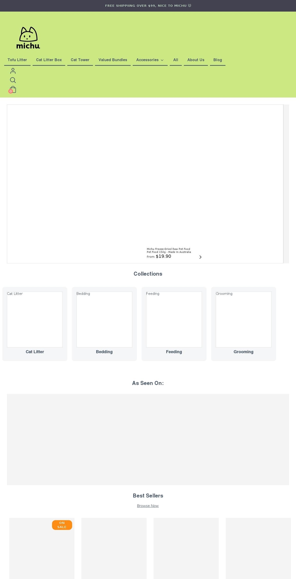 furrytail-usa.com shopify website screenshot