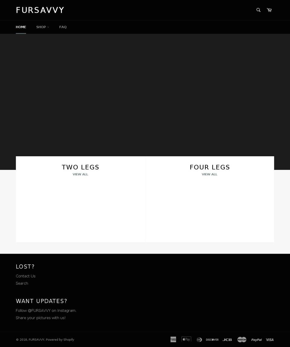 fursavvy.com shopify website screenshot