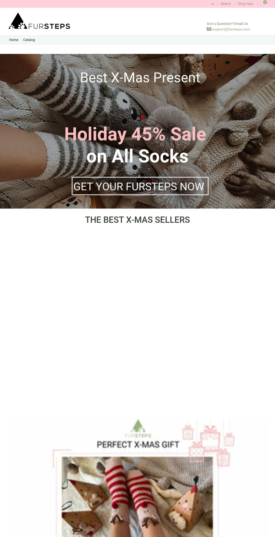 fursteps.com shopify website screenshot