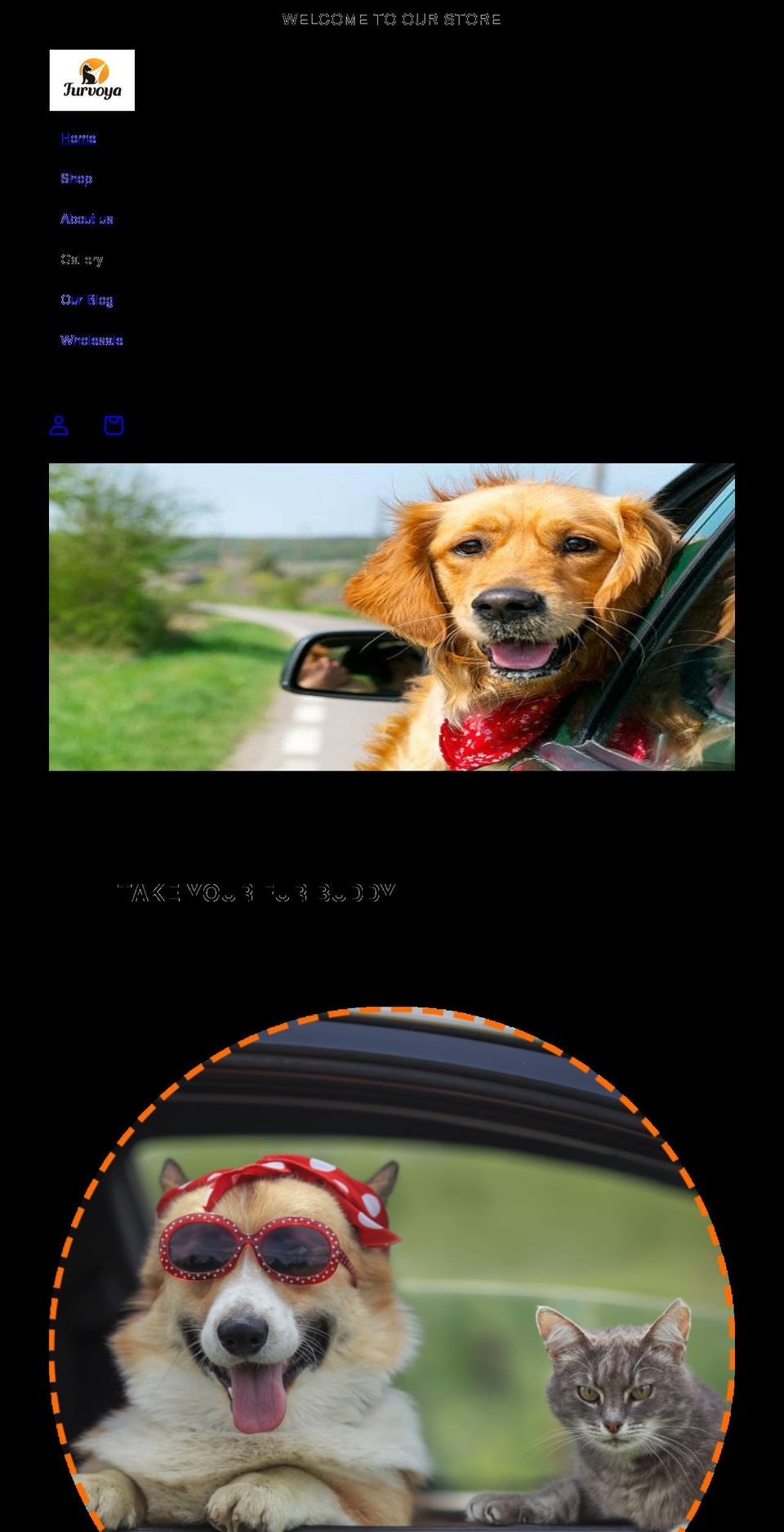 furvoya.com shopify website screenshot