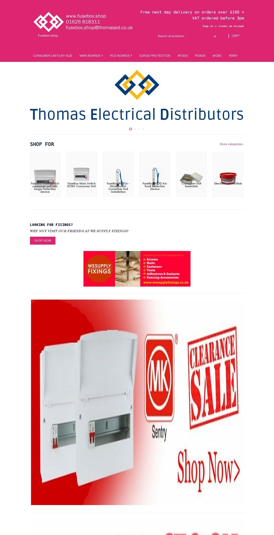 fusebox.shop shopify website screenshot