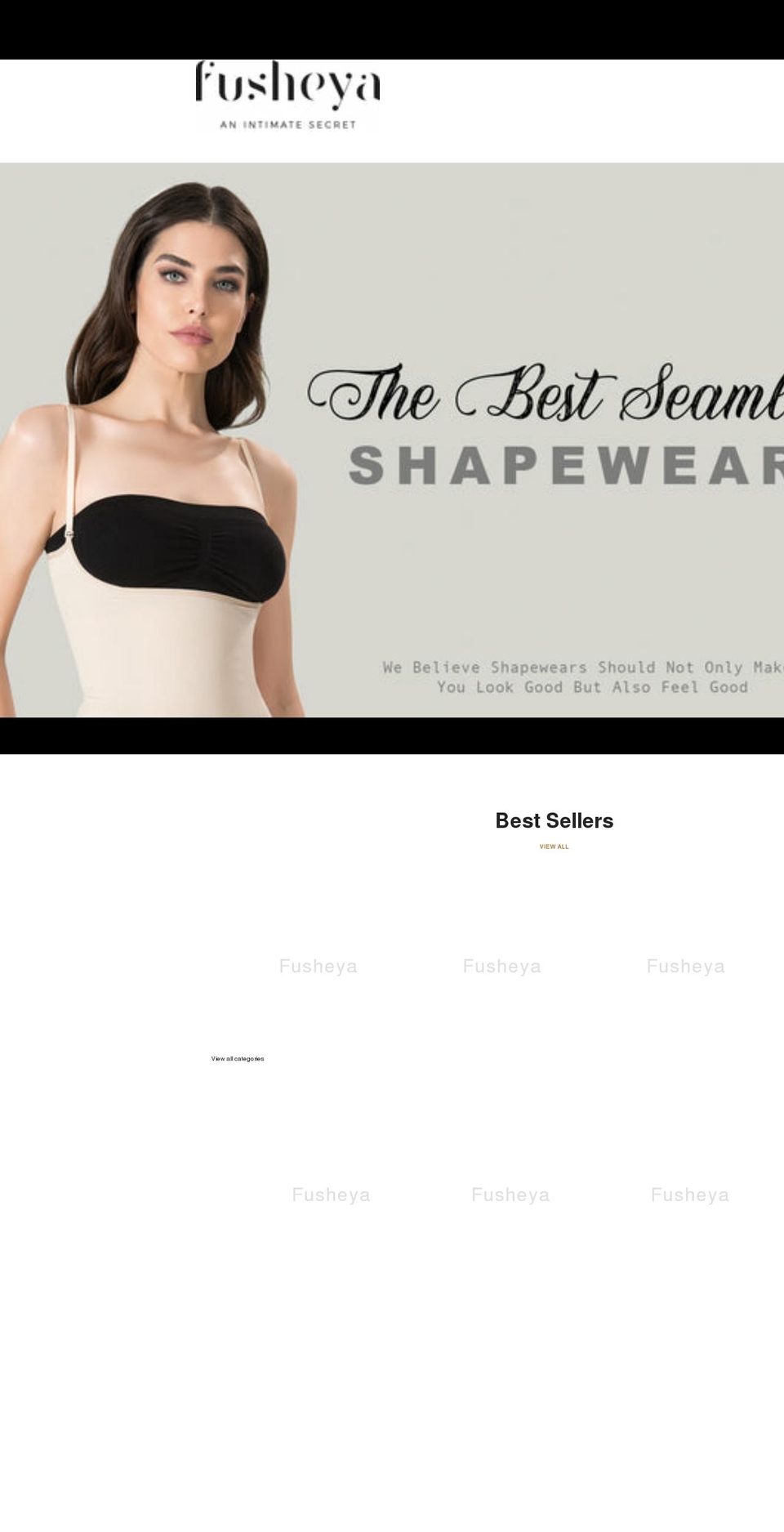 fusheya.com shopify website screenshot