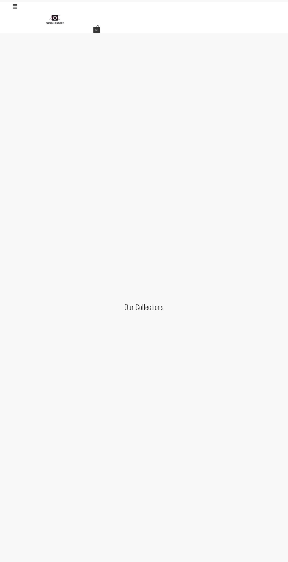 fusionestore.com — Shopify storefront screenshot