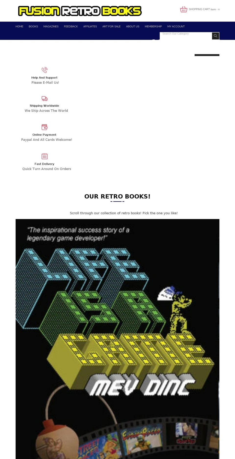 fusiongamemag.com — Shopify storefront screenshot