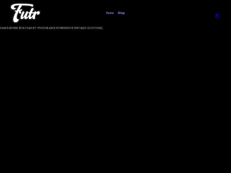 futr-store.com shopify website screenshot