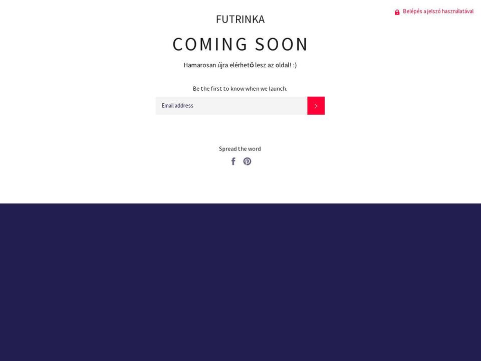 futrinka.com — Shopify storefront screenshot