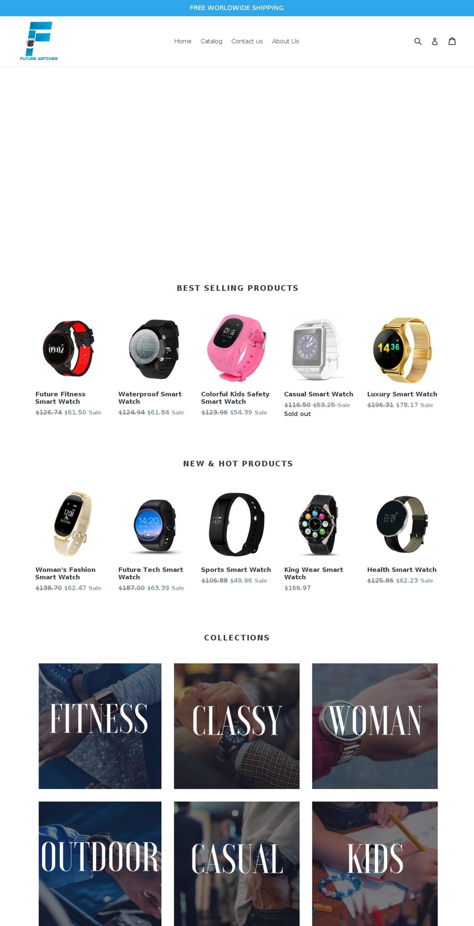 future-watches.com — Shopify storefront screenshot