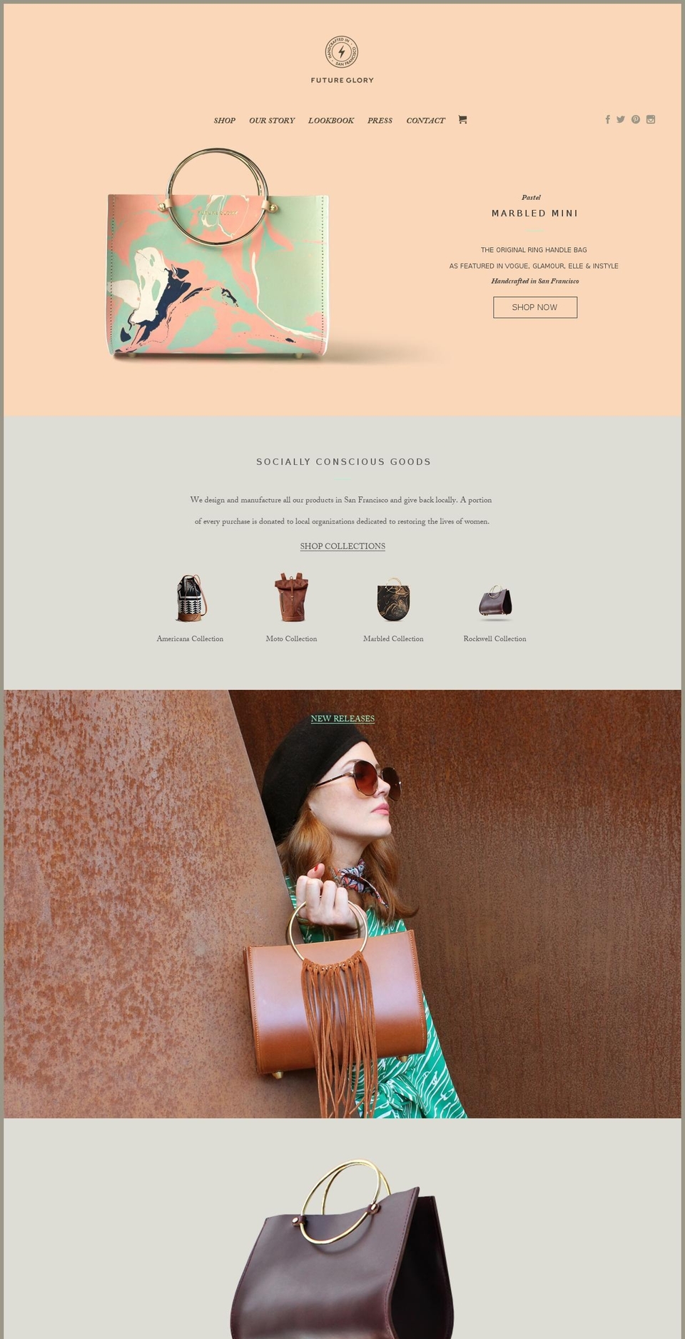 futureglory.co shopify website screenshot