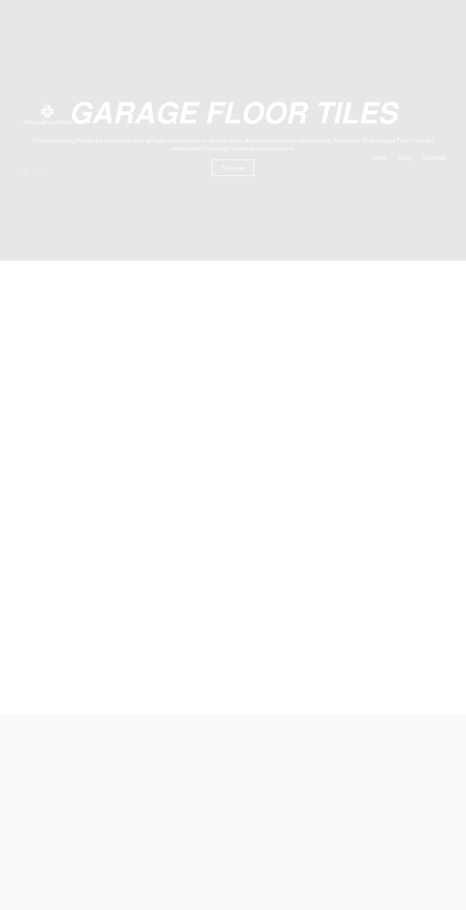 fuxuanfloor.com shopify website screenshot