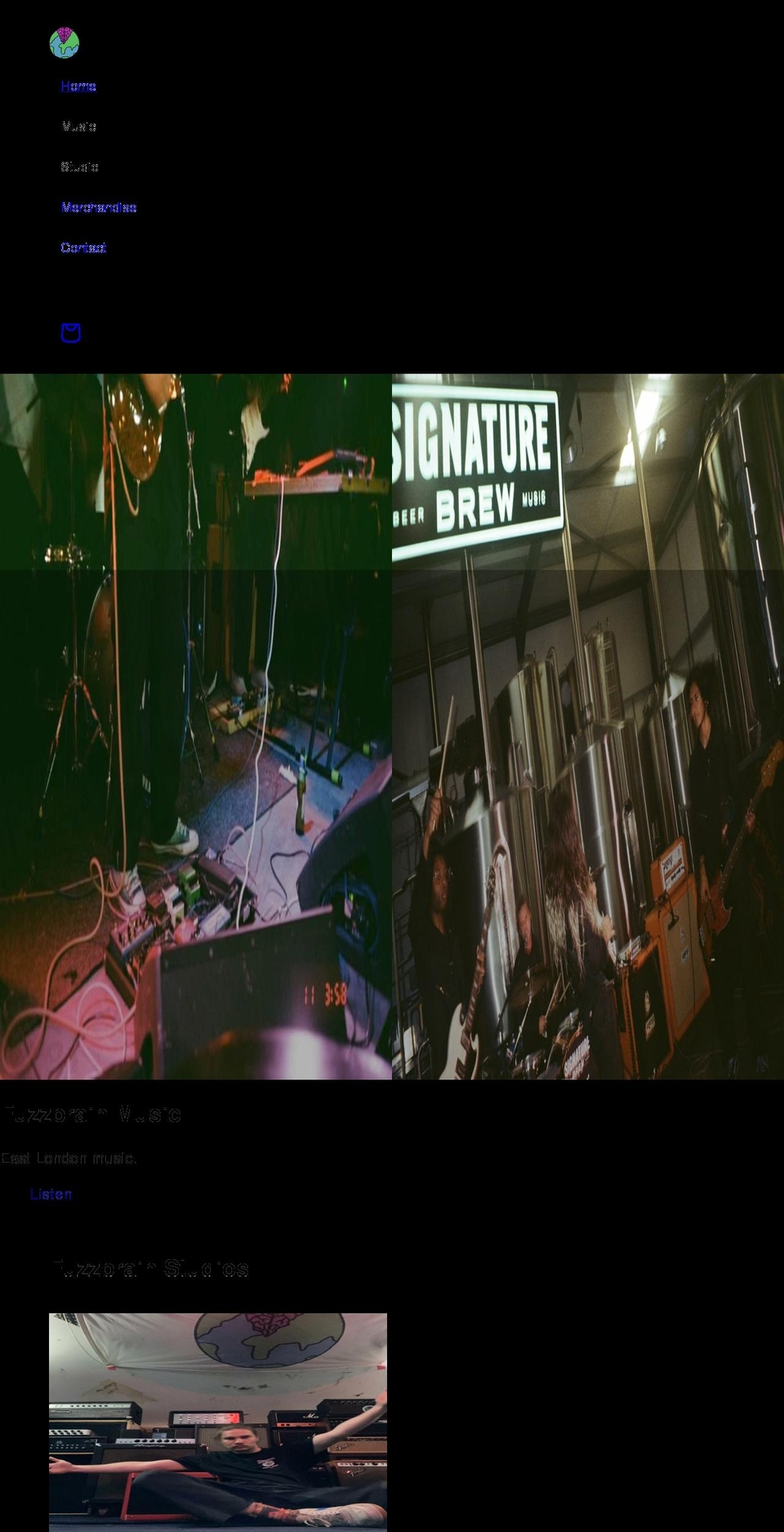 fuzzbrain.co.uk shopify website screenshot