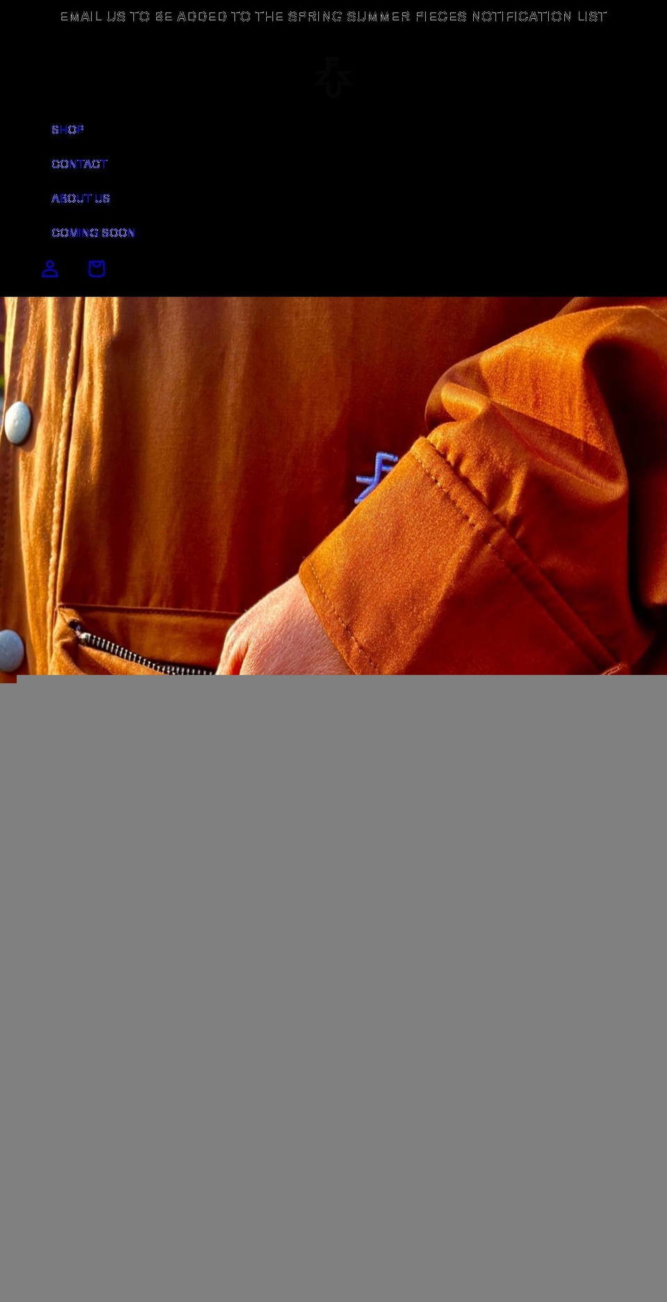 fuzzclothing.com shopify website screenshot