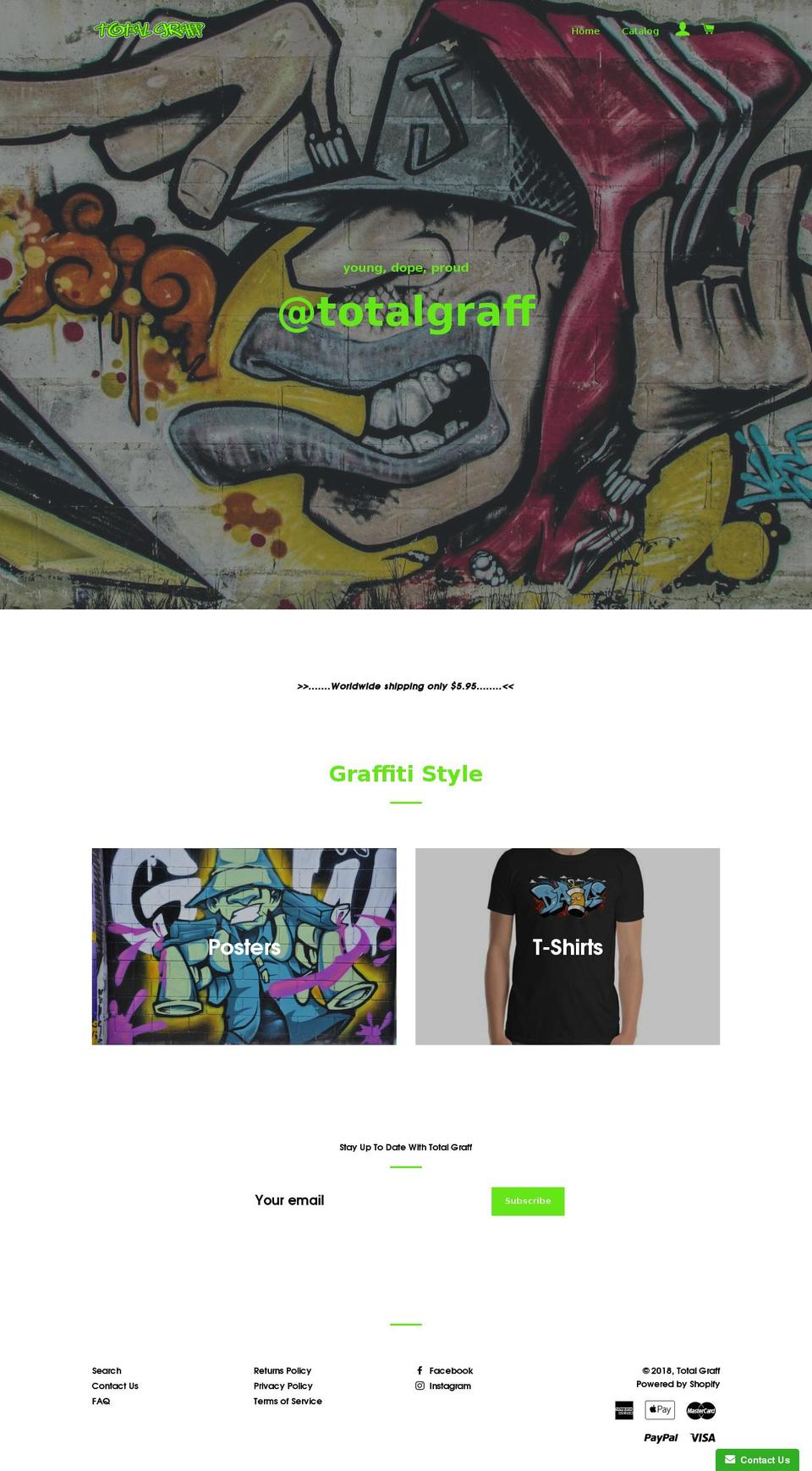 fuzzilla.com — Shopify storefront screenshot