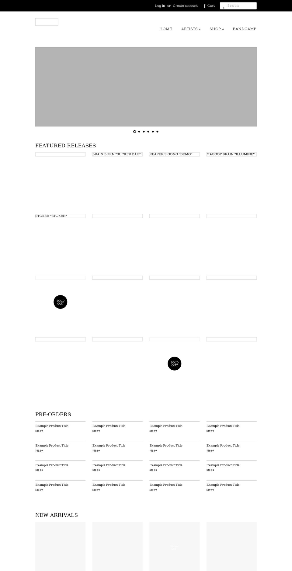 fuzzrecs.com shopify website screenshot