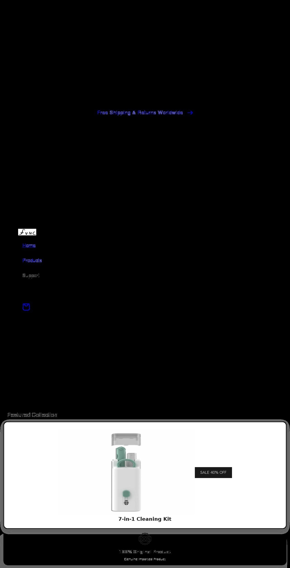 fvnc.ca shopify website screenshot