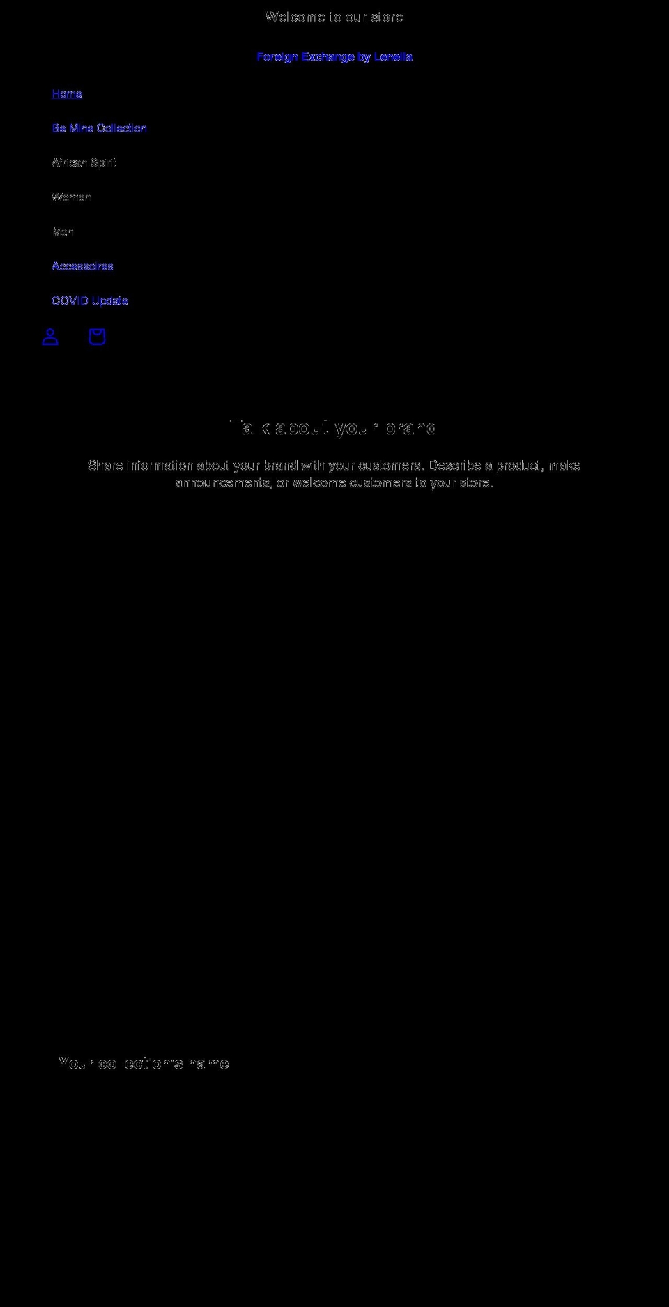 fxlenella.com shopify website screenshot
