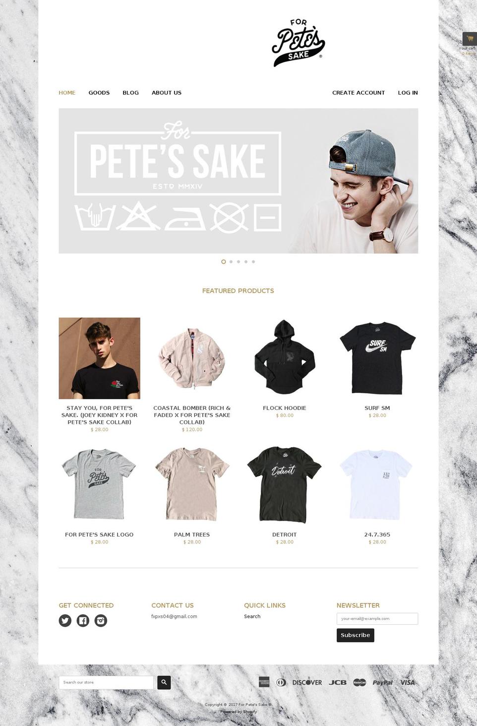 fxpxs.com shopify website screenshot