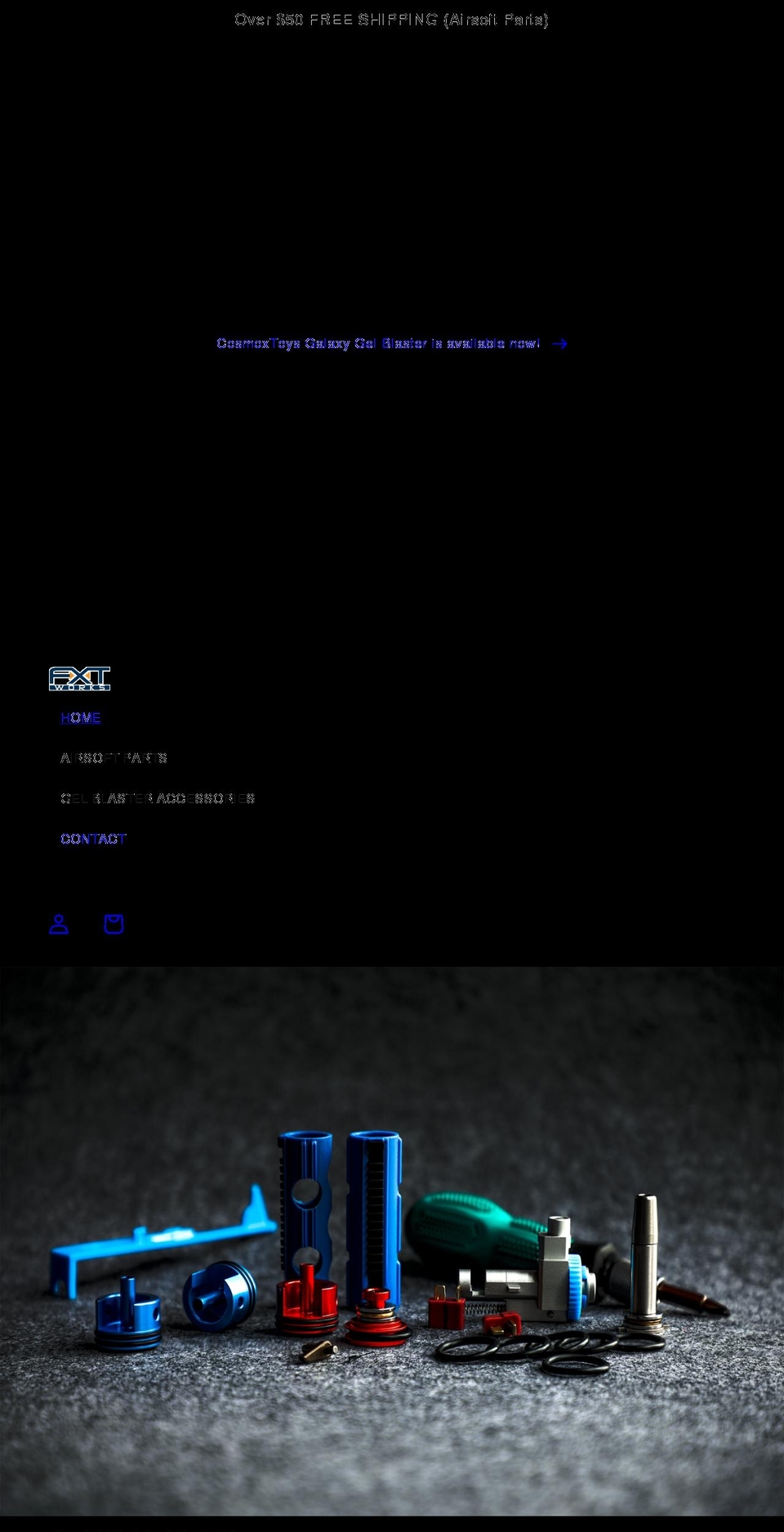 fxtworks.com shopify website screenshot