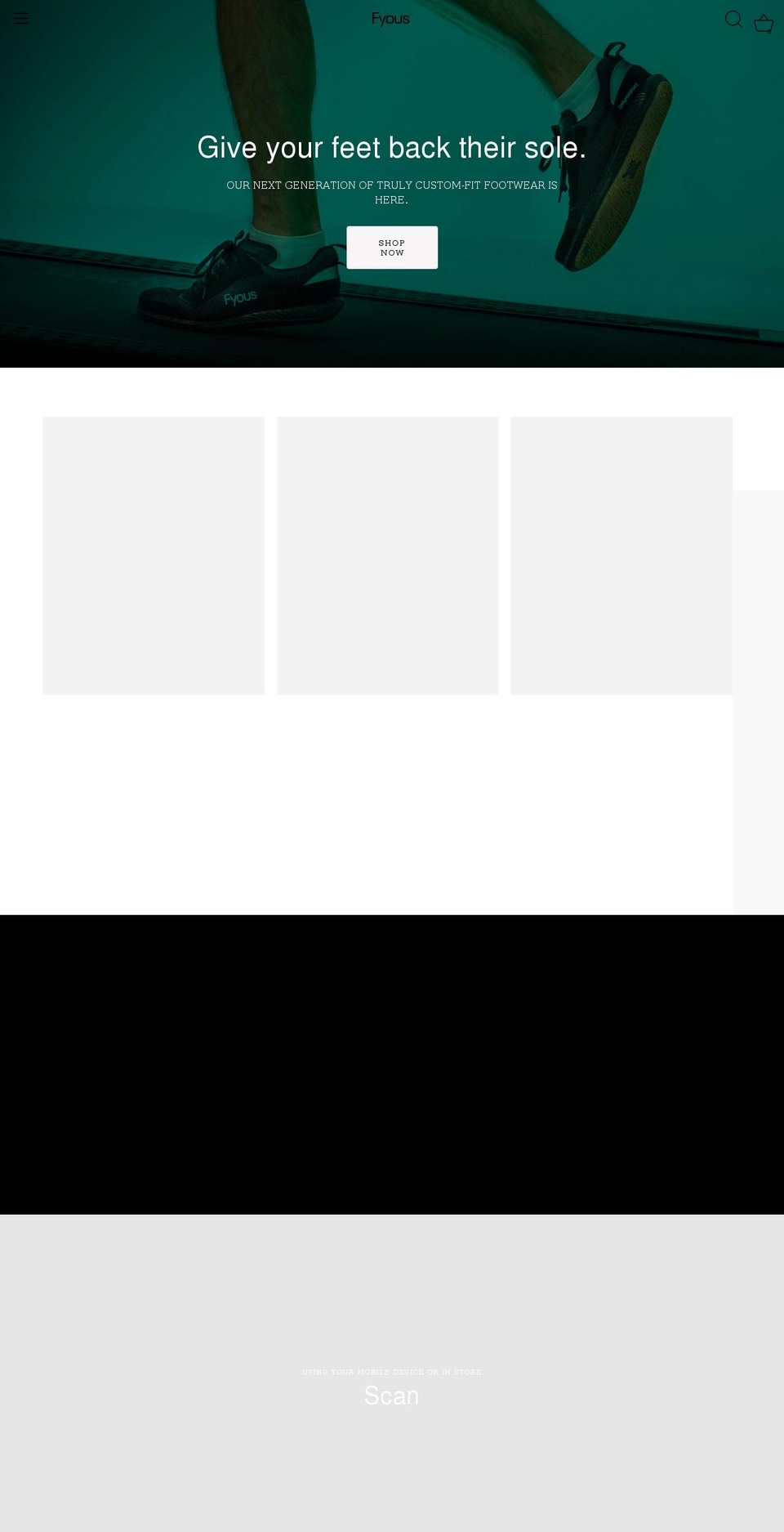 fyous.com shopify website screenshot