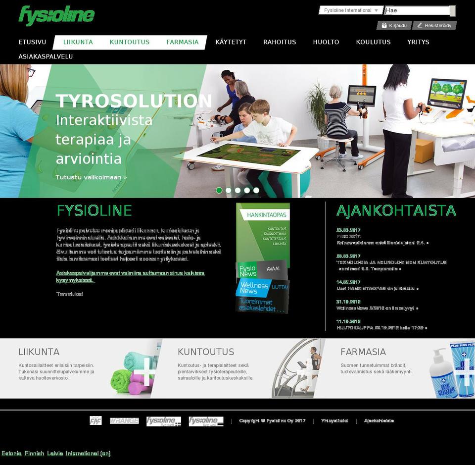 fysioline-v6 Shopify theme site example fysioline.eu
