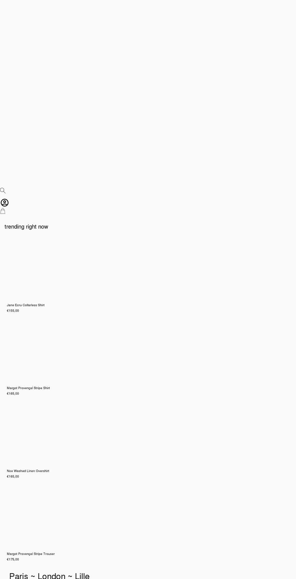 fyu.paris shopify website screenshot