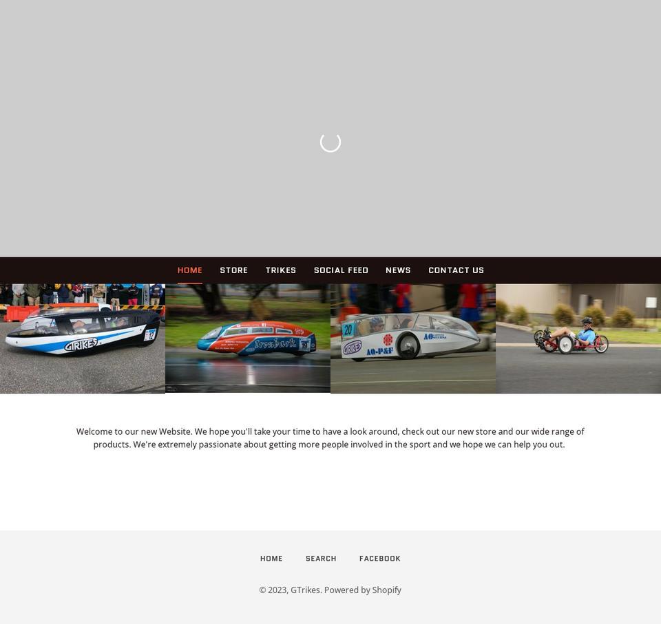 g-trikes.myshopify.com shopify website screenshot
