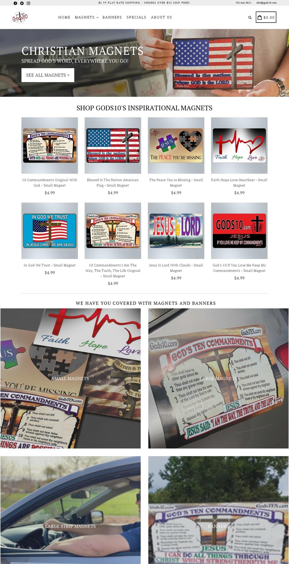 g10america.com shopify website screenshot