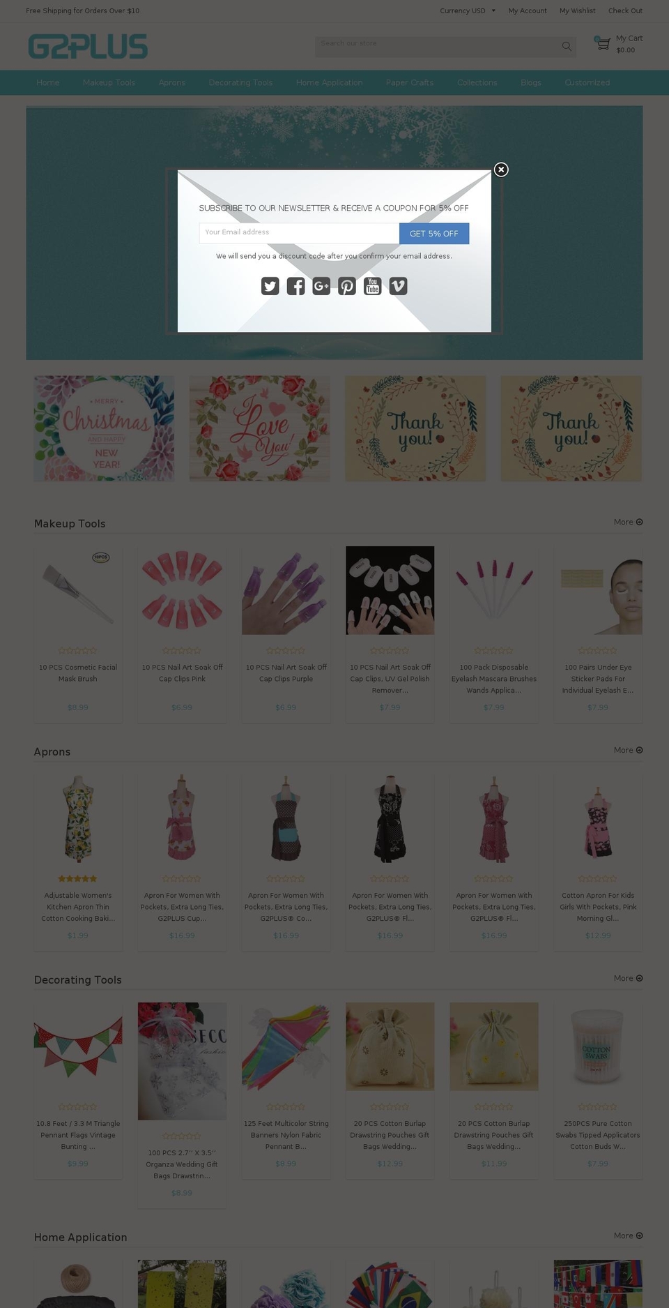 charlotte Shopify theme site example g2plus.com