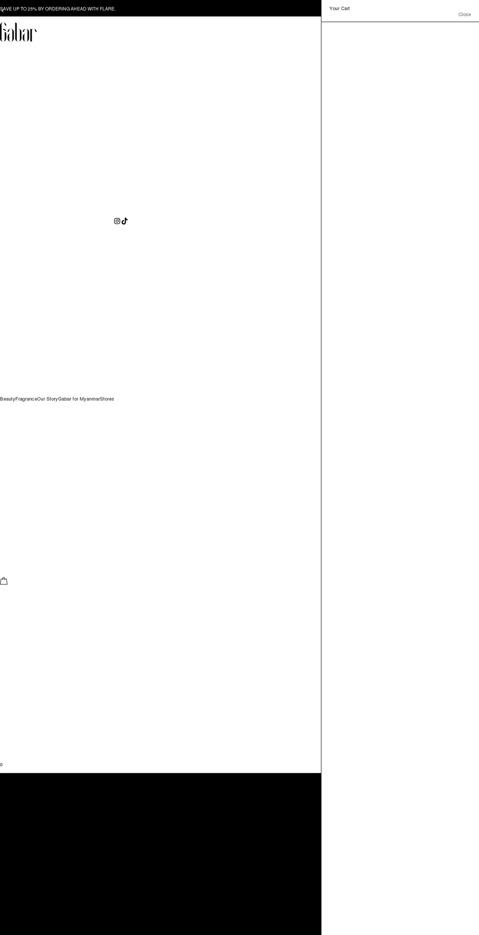 gabarmyanmar.com shopify website screenshot
