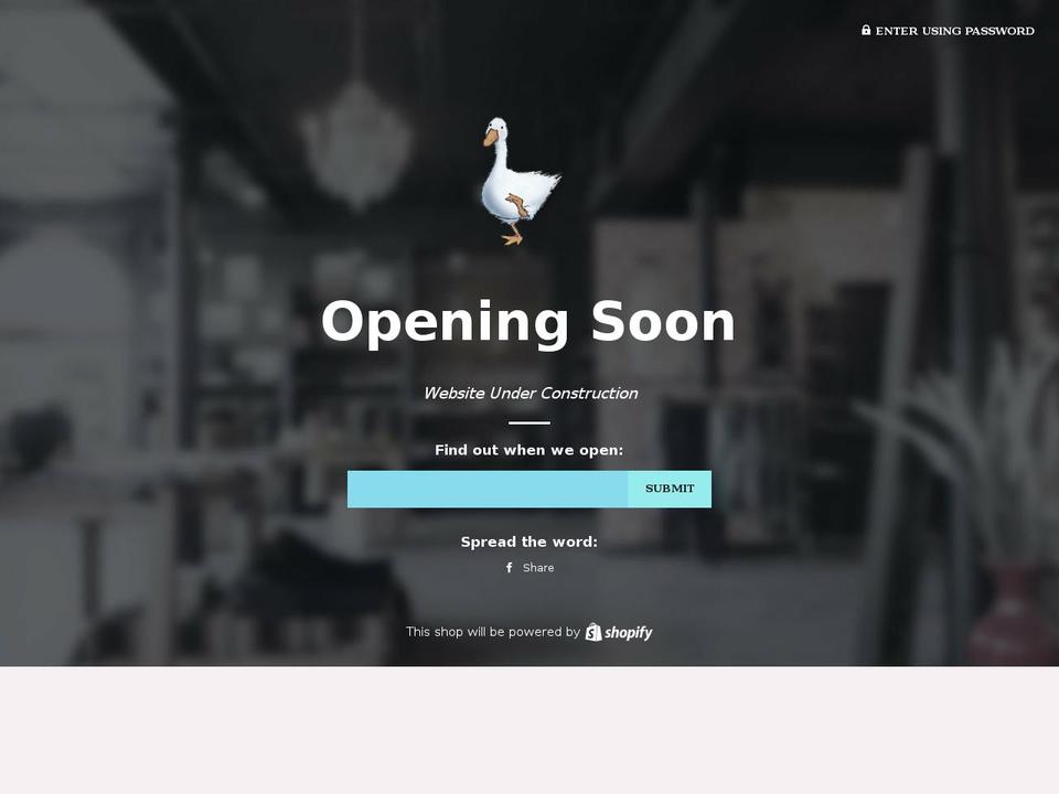gabbygooseberry.com — Shopify storefront screenshot