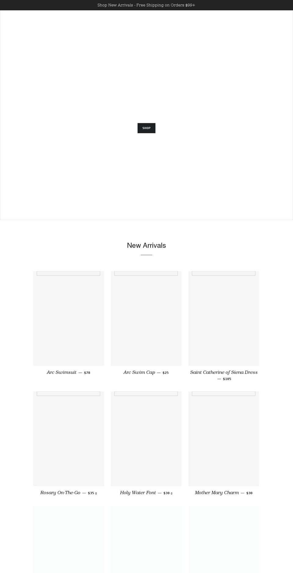 gabrielleisabel.com shopify website screenshot