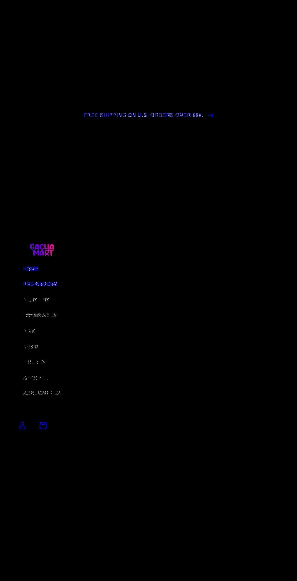 gachamart.com shopify website screenshot