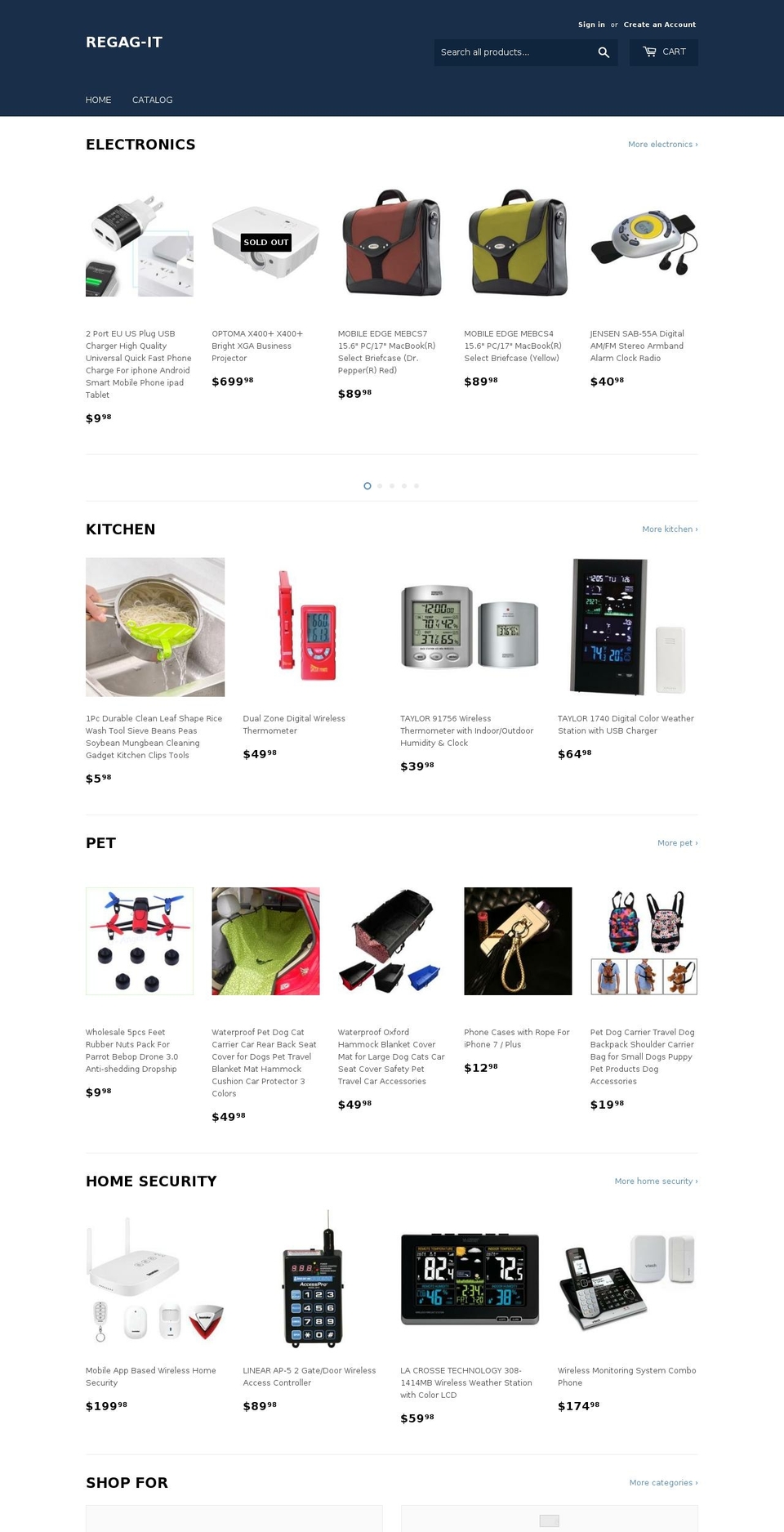 gad-git.com — Shopify storefront screenshot