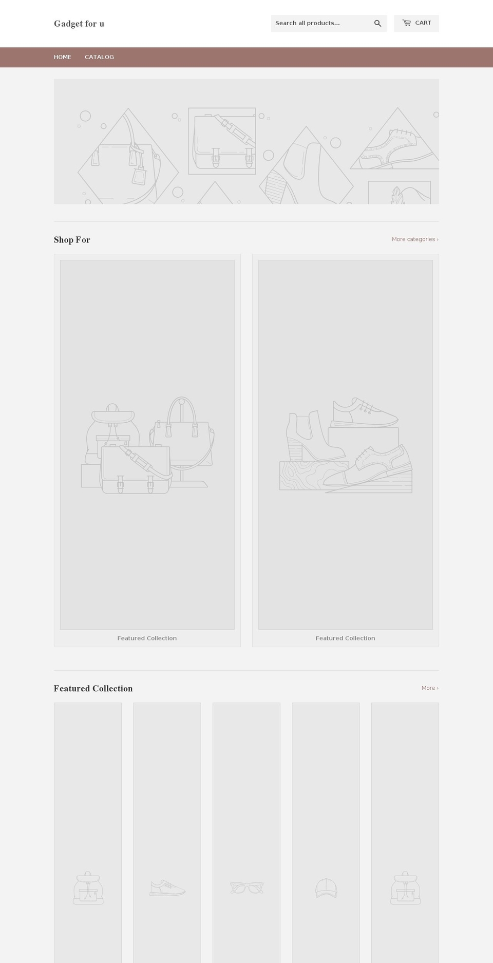 gadget-for-u.com — Shopify storefront screenshot