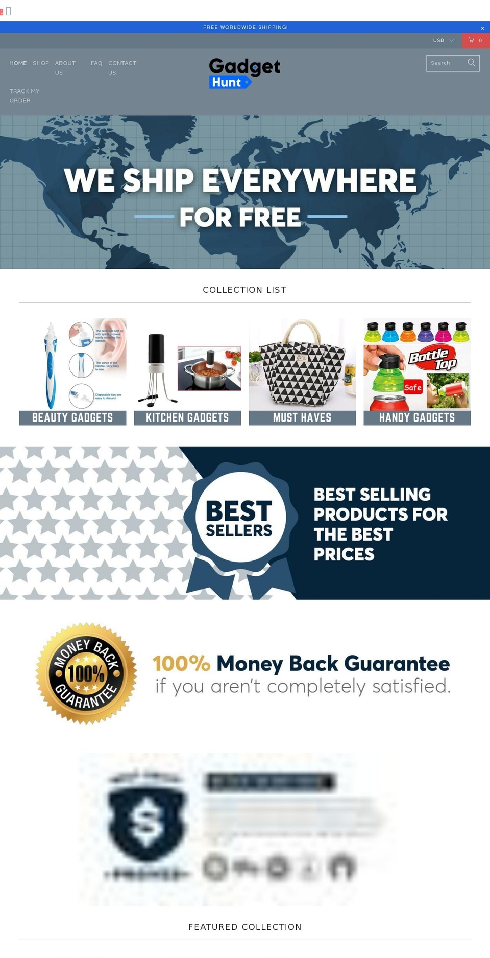 turbo-theme-portland Shopify theme site example gadget-hunt.com