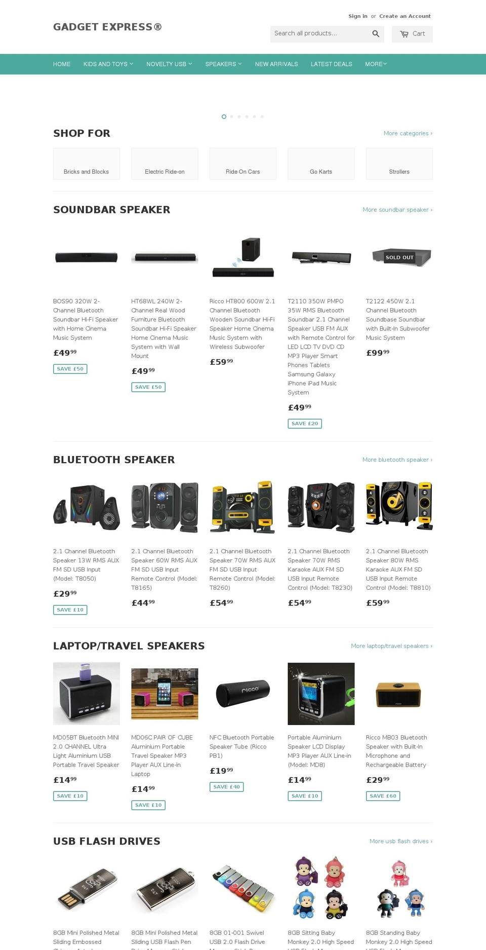 gadget-xpress.com shopify website screenshot
