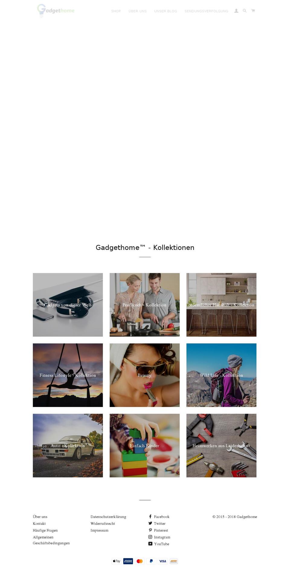 gadgethome.de shopify website screenshot