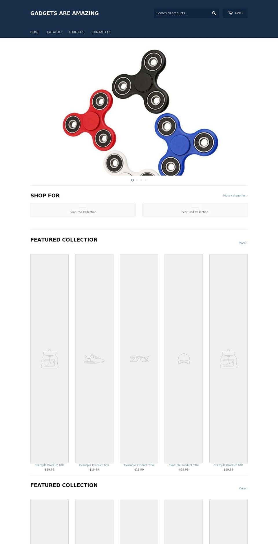 gadgetsareamazing.com — Shopify storefront screenshot