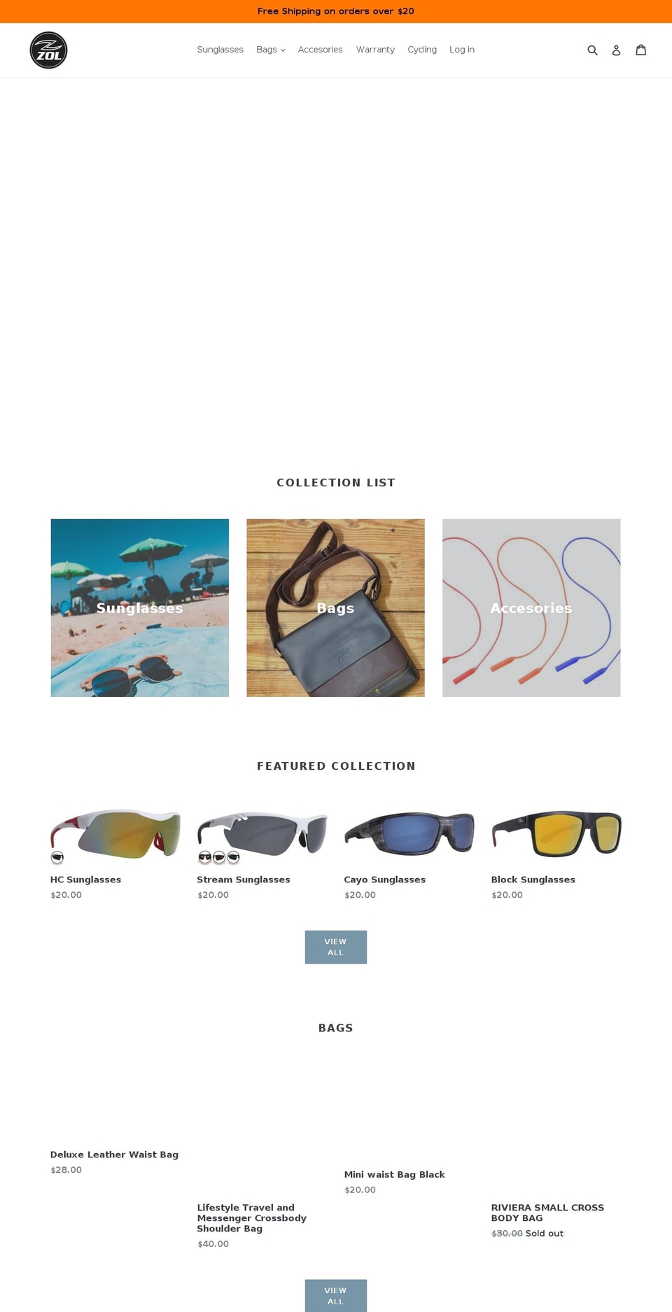gafasygafas.com — Shopify storefront screenshot