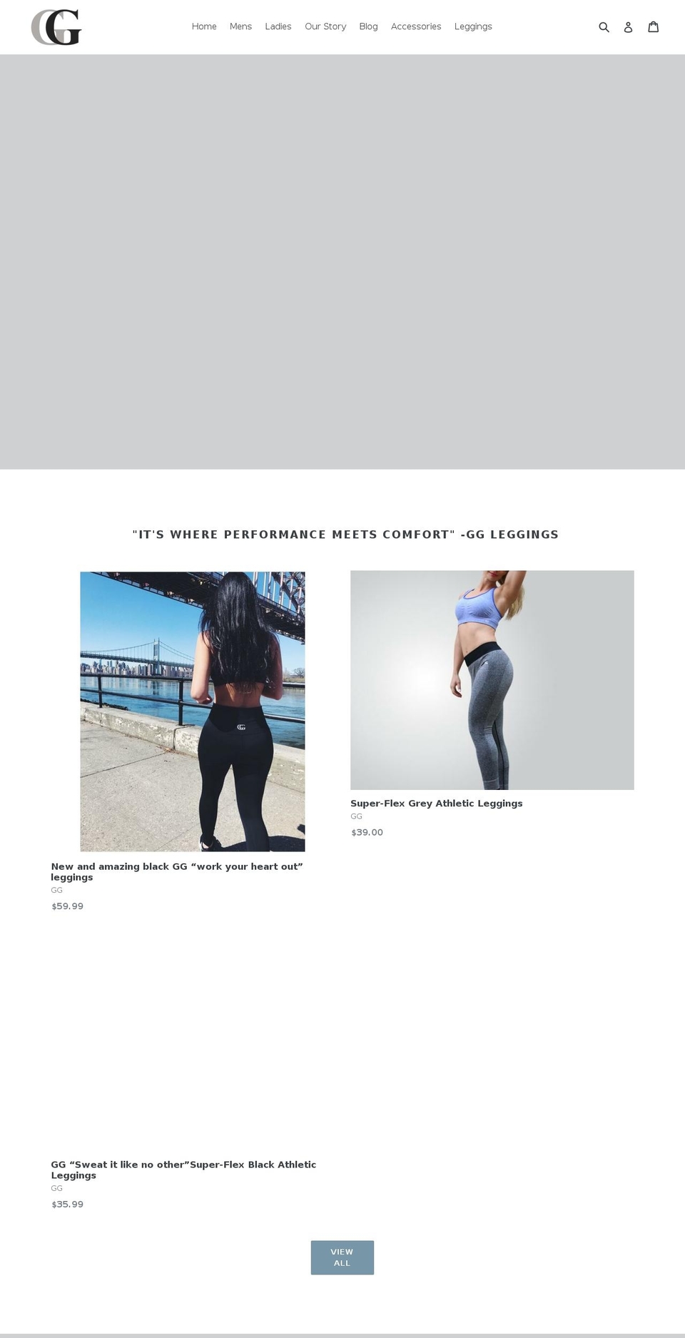 gagnongarments.com — Shopify storefront screenshot
