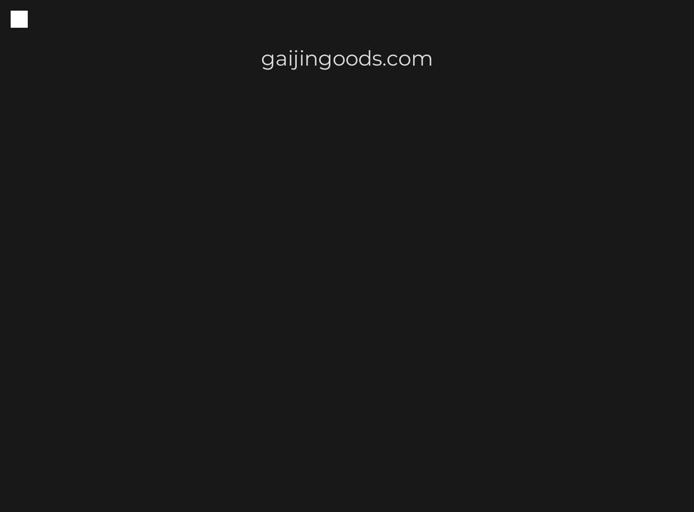 gaijingoods.com — Shopify storefront screenshot