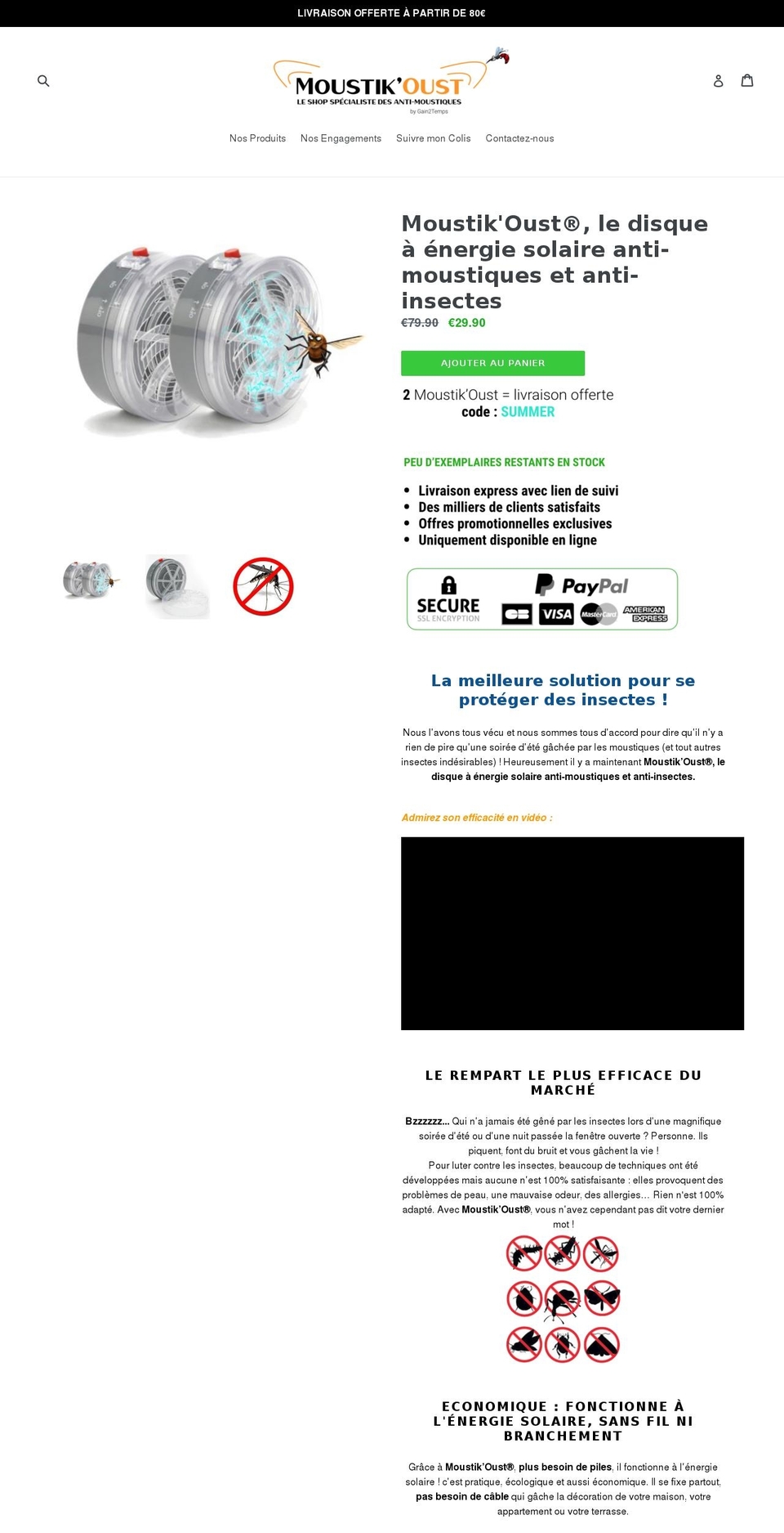 gain2temps.com — Shopify storefront screenshot