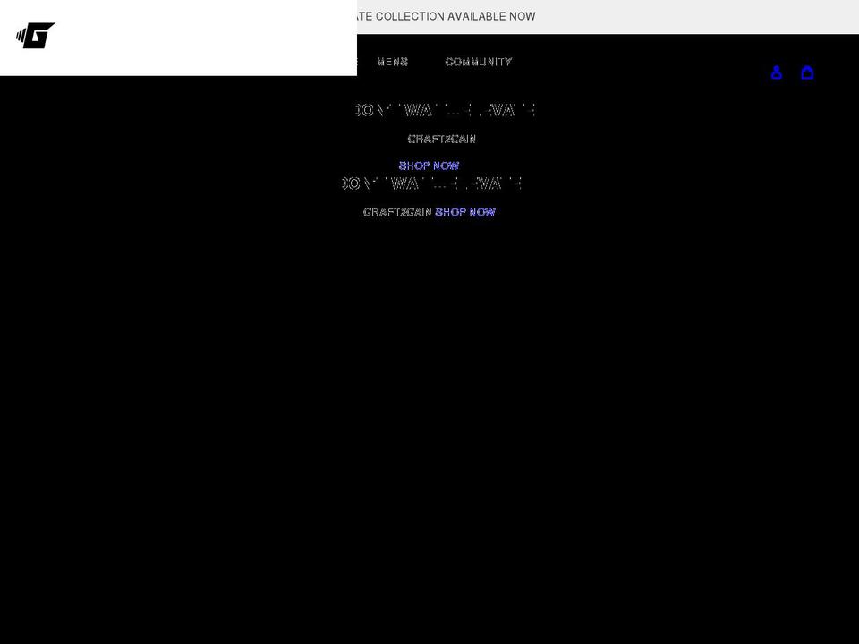 gainergang-atg.com shopify website screenshot