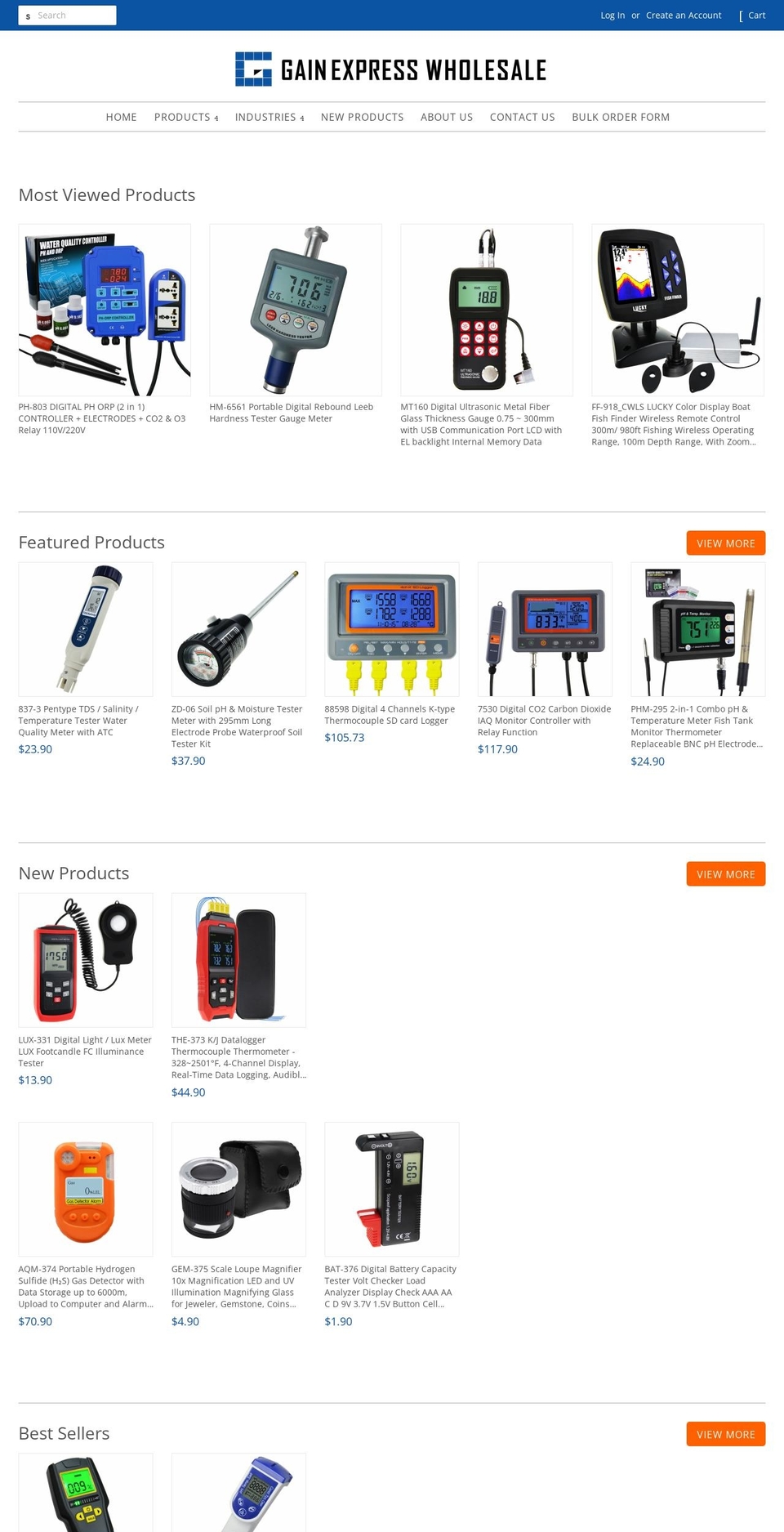 gainexpress-dealer.com shopify website screenshot