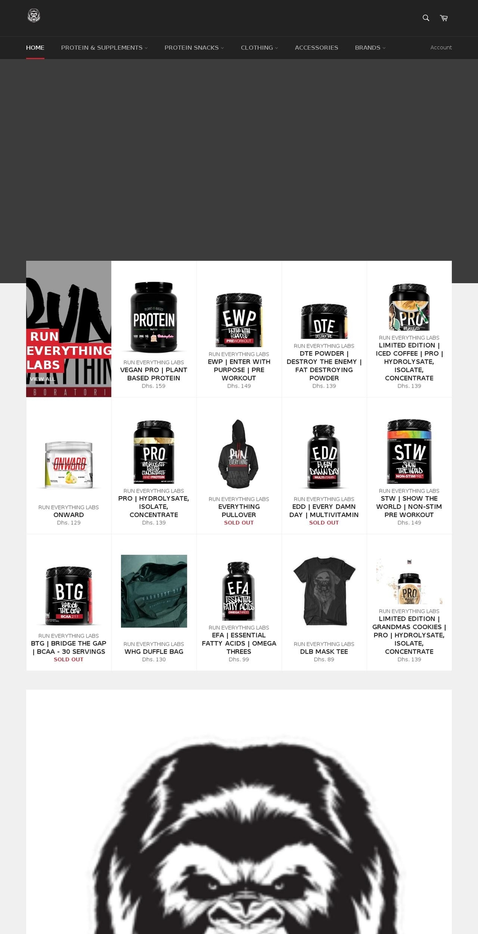 gaingerous.com — Shopify storefront screenshot