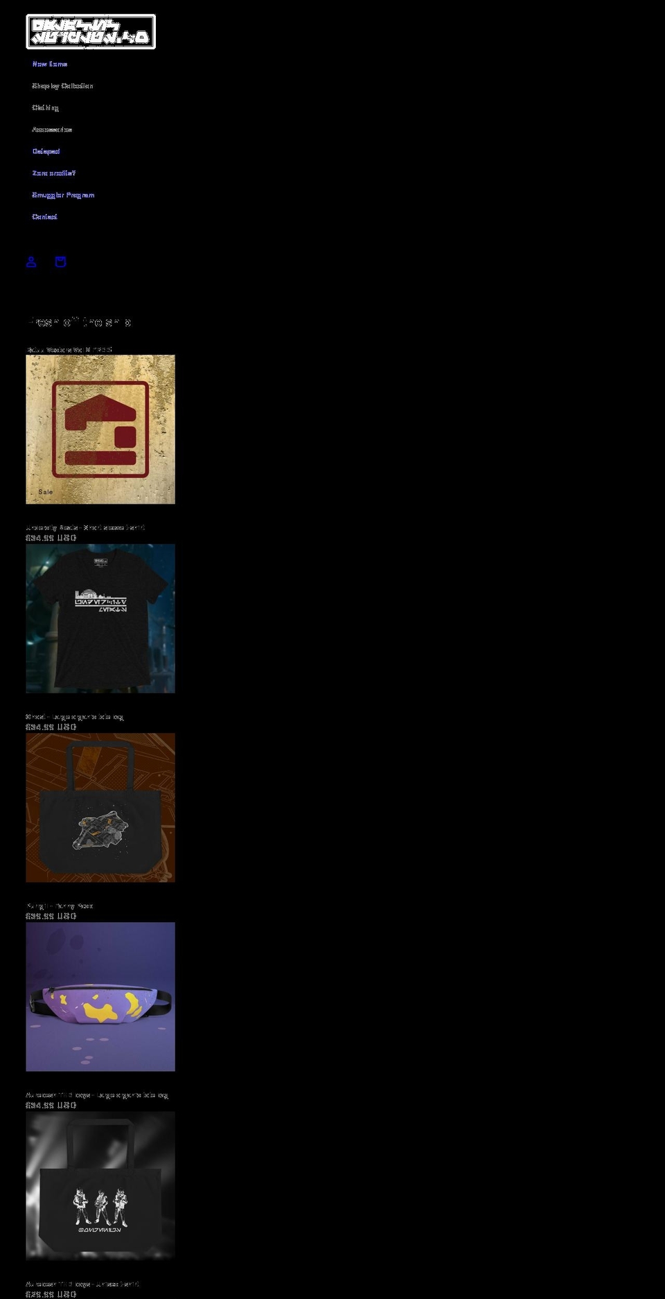 galacticsurplus.co shopify website screenshot