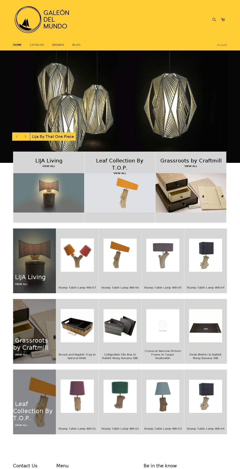 galeondelmundo.com shopify website screenshot